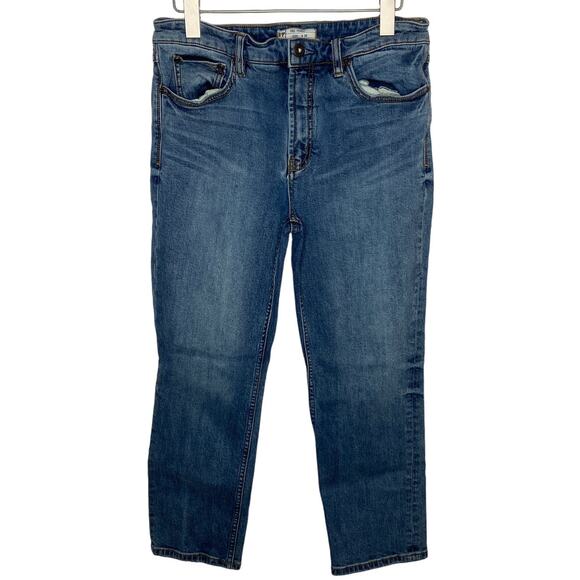 Free People Mid Rise Straight Leg Jeans - Women's Size 30 - Picture 1 of 4